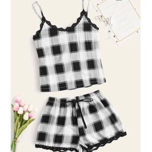 Checkered Pj Set